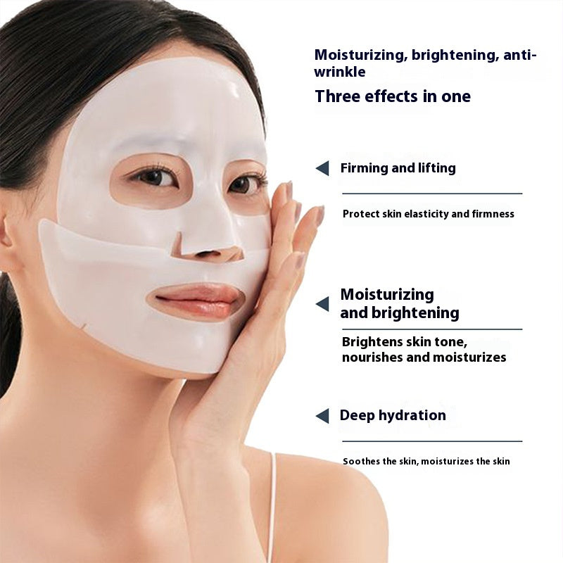 Verhelderend stoffen masker met vitamine C