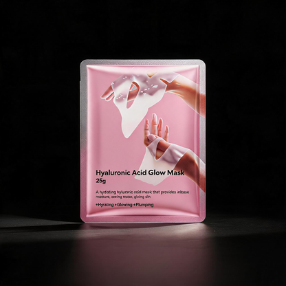 Verhelderend stoffen masker met vitamine C