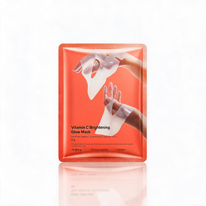 Verhelderend stoffen masker met vitamine C
