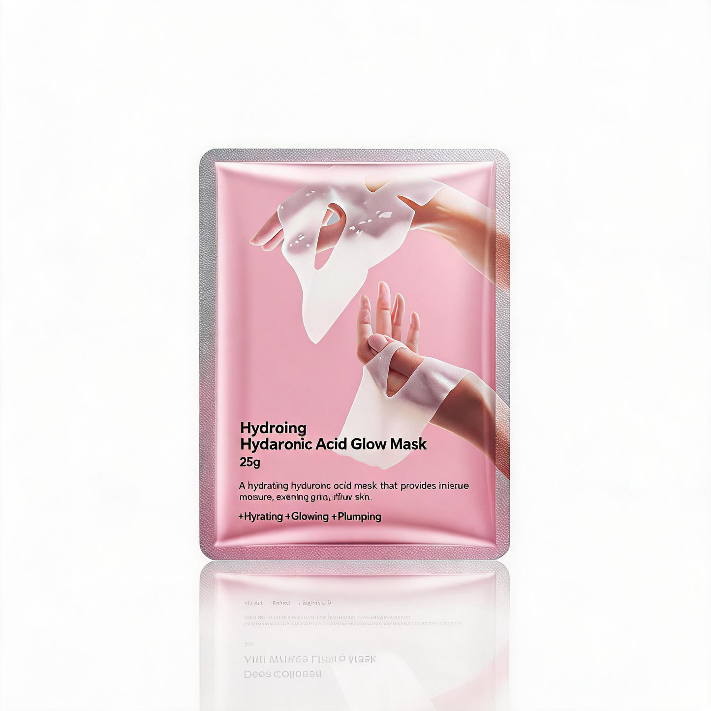 Verhelderend stoffen masker met vitamine C