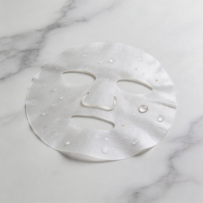 Verhelderend stoffen masker met vitamine C