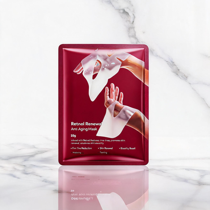 Anti-aging stoffen masker met retinol – Huidvernieuwing