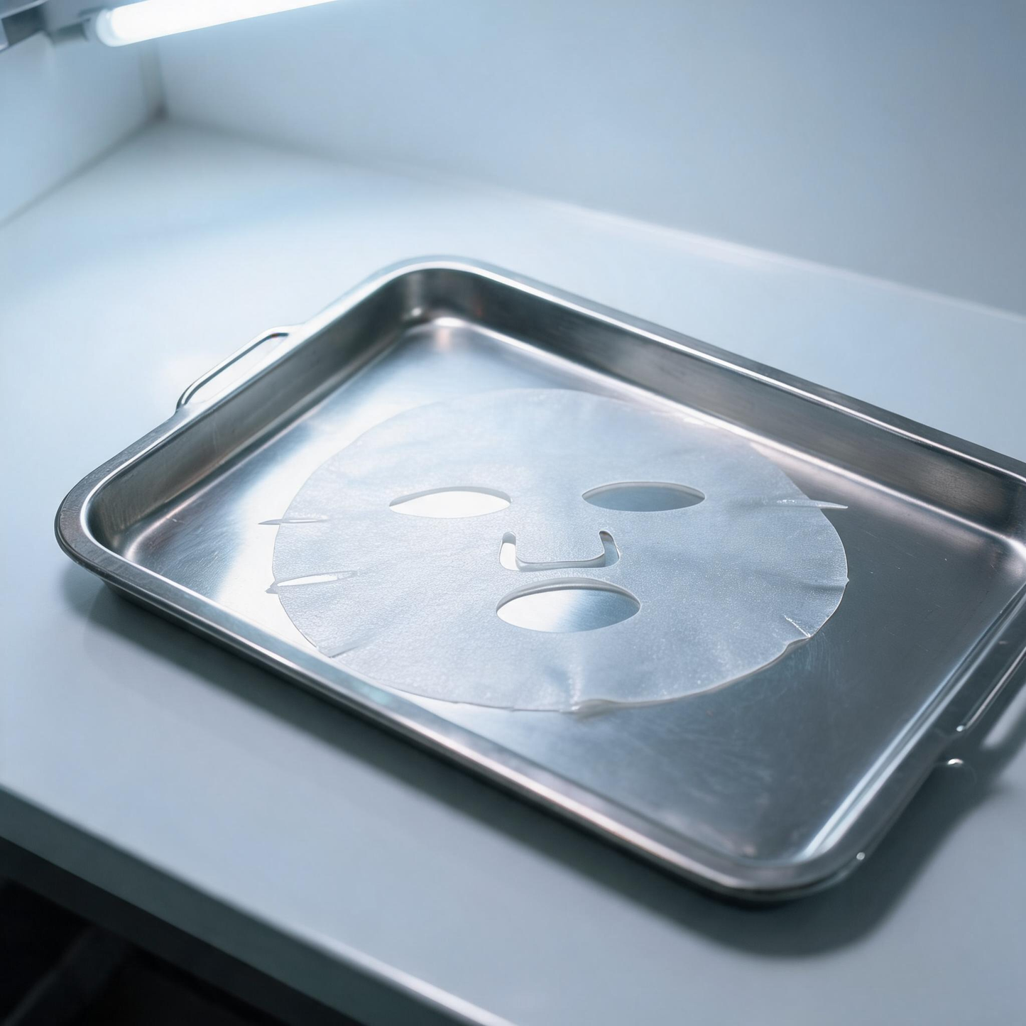 Verhelderend stoffen masker met vitamine C