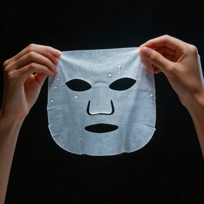 Intens hydraterend stoffen masker met hyaluronzuur