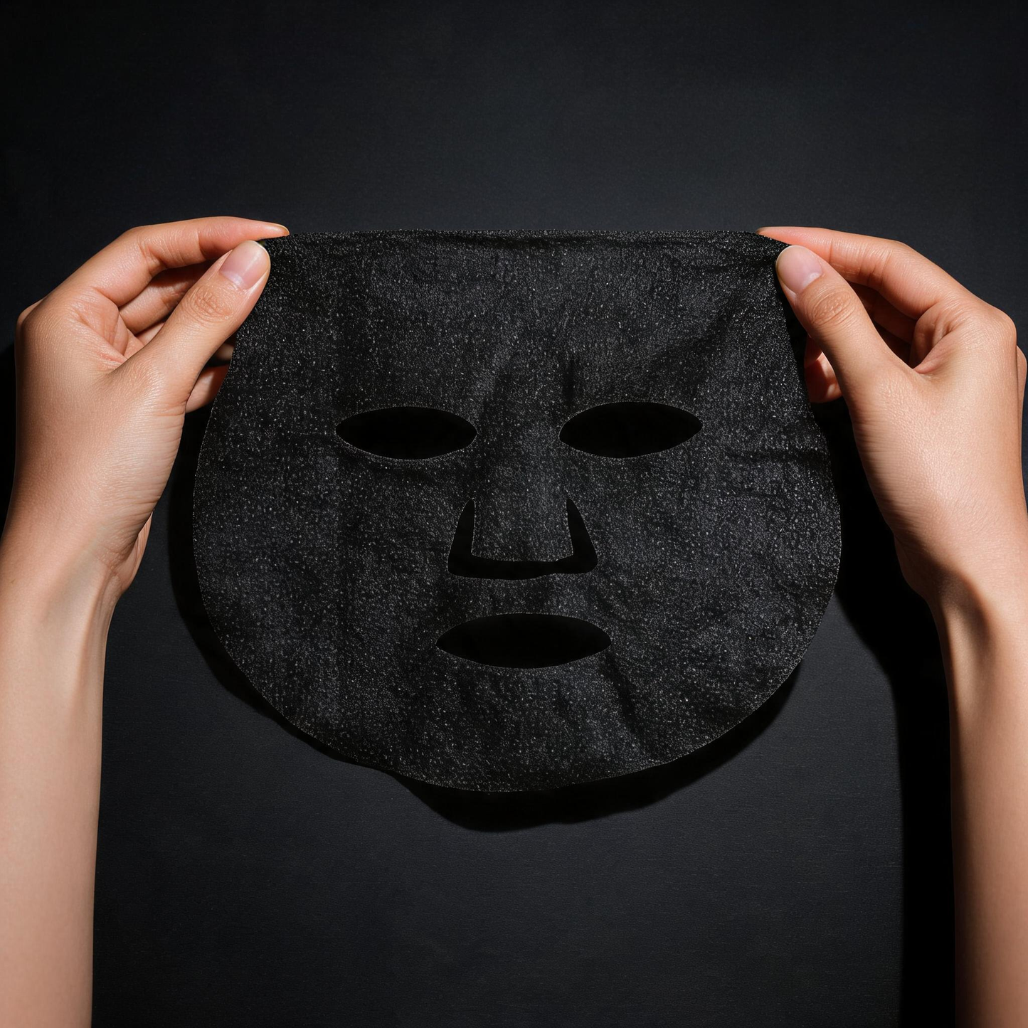 Poriënzuiverend stoffen masker met salicylzuur